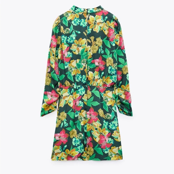 ZARA Floral Print‎ Dress - Picture 5 of 10